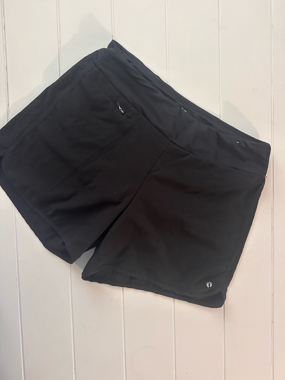 Hang Ten Black Athletic Skort with Built-In Liner